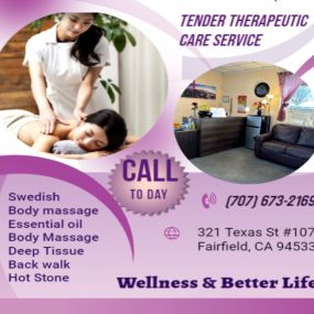 As Licensed massage professionals, my intention is to provide quality care, 
inspire others toward better health, and utilize my training and experience 
in therapeutic bodywork to put your mind and body at ease.