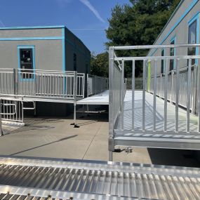 Multi-Ramp Mobility Ramps Commercial Building