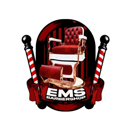 Logotyp från EMS Barbershop