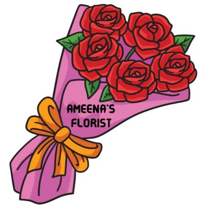 Logo from Ameena’s Florist