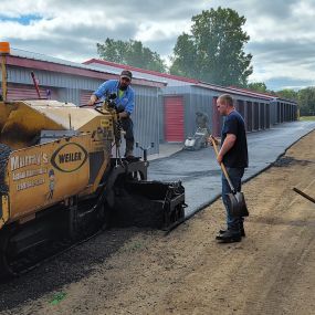 Beginning of Commercial Asphalt Work