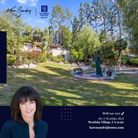 Karen Sandvig is a real estate agent located in Westlake Village.   If you are looking to sell your home and need a knowledgable realtor call today 818-941-7437. Karen Sandvig Coldwell Banker Westlake Village