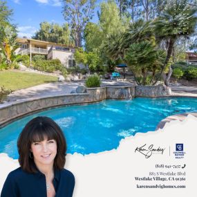 Karen Sandvig is a real estate agent located in Westlake Village.   If you are looking to sell your home and need a knowledgable realtor call today 818-941-7437. Karen Sandvig Coldwell Banker Westlake Village