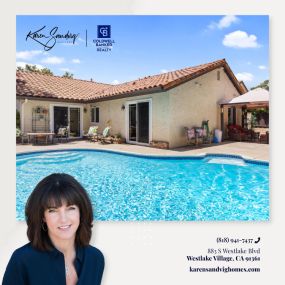 Karen Sandvig is a real estate agent located in Westlake Village.   If you are looking to sell your home and need a knowledgable realtor call today 818-941-7437. Karen Sandvig Coldwell Banker Westlake Village