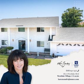 Karen Sandvig is a real estate agent located in Westlake Village.   If you are looking to sell your home and need a knowledgable realtor call today 818-941-7437. Karen Sandvig Coldwell Banker Westlake Village