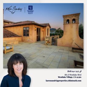 Karen Sandvig is a Westlake Village resident and professional real estate agent. She provides local residents with the services they need to buy or sell their home in Westlake Village CA 91361.  Call today 818-941-7437