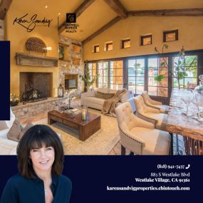 Karen Sandvig is a Westlake Village resident and professional real estate agent. She provides local residents with the services they need to buy or sell their home in Westlake Village CA 91361.  Call today 818-941-7437