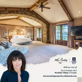 Karen Sandvig is a Westlake Village resident and professional real estate agent. She provides local residents with the services they need to buy or sell their home in Westlake Village CA 91361.  Call today 818-941-7437