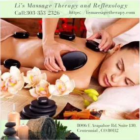 A hot stone massage is a type of massage therapy. It's used to help you relax and ease tense muscles 
and damaged soft tissues throughout your body.