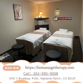 A couple's massage is just like any other massage service, 
but you and your partner receive the massage at the same time, 
on separate tables, and by two different massage therapists. 
The massage is generally offered in a private room on side-by-side massage tables.