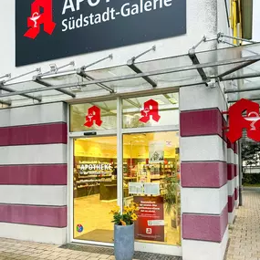 Aussenansicht der Apotheke in der Südstadt-Galerie