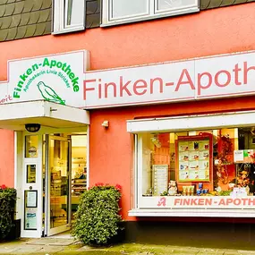 Aussenansicht der Finken Apotheke