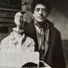 5 MICHEL SIMA, Alberto Giacometti um 1955