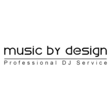 Logo da Music By Design Professional DJ Service