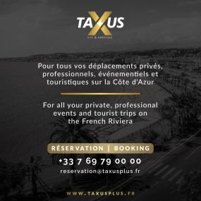 Bild von Taxus+ VTC Cannes | Taxi Chauffeur Privé