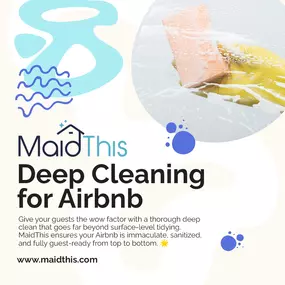 Deep Cleaning for Airbnb