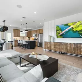 Entertain with ease in open-concept living