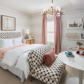 Spacious secondary bedrooms