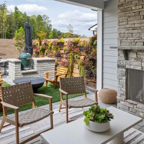 Patios perfect for enjoying the outdoors