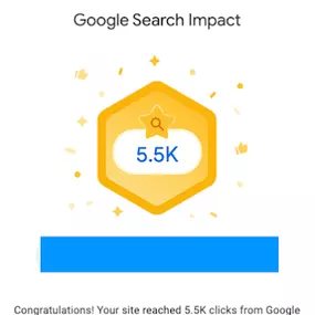 5.5K SEO visits a month.