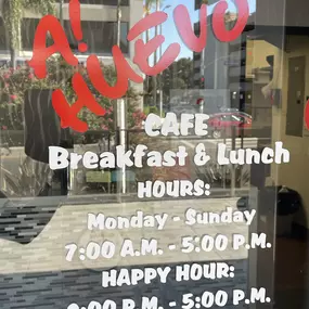 A Huevo Café- breakfast and lunch