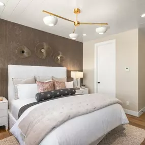 Primary bedroom suite of the Maryhill home design