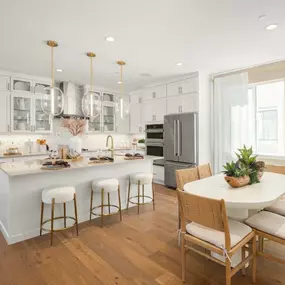 Spacious kitchen and dining area of the Maryhill home design