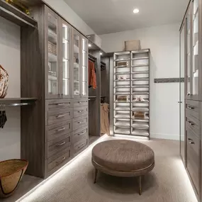 Gorgeous closets for plenty of storage