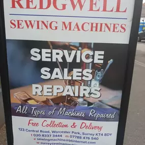 Bild von Redgwell Sewing Machines