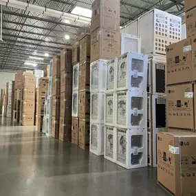 The Appliance Outlet units on hand