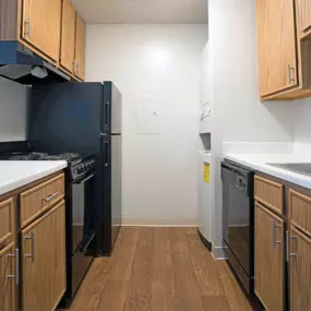 Kitchen with dishwasher