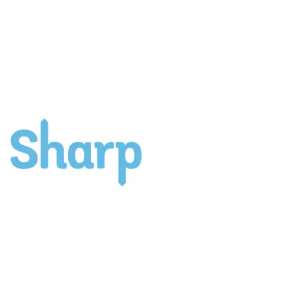 Logotyp från Sharp Branding