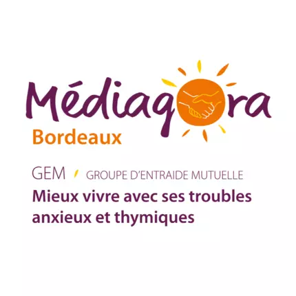 Logotipo de Médiagora Bordeaux