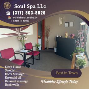 Our traditional full body massage in Fishers, IN
includes a combination of different massage therapies like 
Swedish Massage, Deep Tissue,  Sports Massage,  Hot Oil Massage
at reasonable prices.