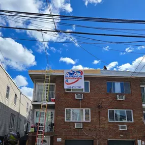 flat roof installtion in Union City