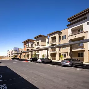 Apartment homes with parking