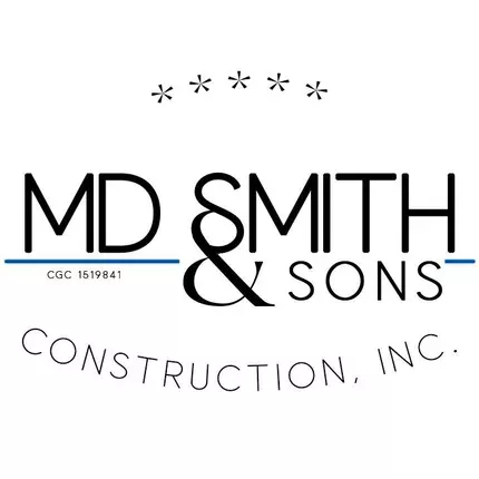 Logo da MD Smith & Sons Construction, Inc.