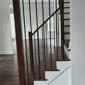 Staircase installation in Morrisville, PA 1