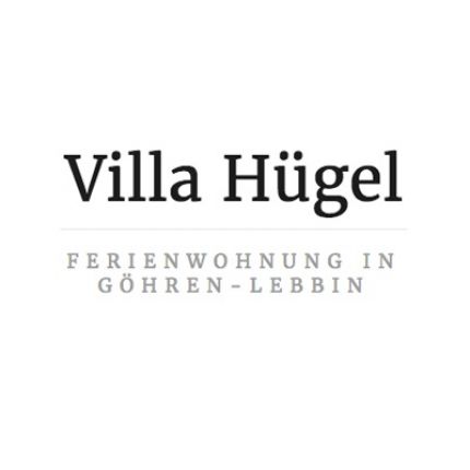 Logo van Villa Hügel - Ferienwohnung Göhren-Lebbin