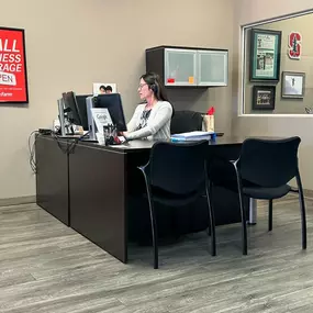 We are here in the office excited to help you! Stop by Larry Keever’s State Farm office!