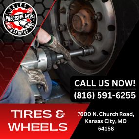 Tires & Wheels
Precision Tire Repair Services in Kansas City: Expert Care for Every Vehicle.
Precision Auto Sales & Service: Delivering Expert Wheel Alignment in Kansas City, MO. Our company’s commitment to affordability and reliability means you get premium service without straining your budget. The next time your vehicle requires wheel alignment in Kansas City, Missouri, remember that Precision Auto Sales & Service is your trusted partner for delivering quality and excellence.
So, whether it’s