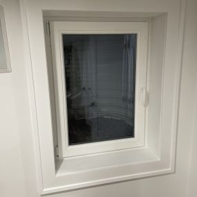 Interior Basement View of Egress Window on Long Island