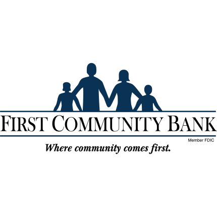 Logotyp från First Community Bank