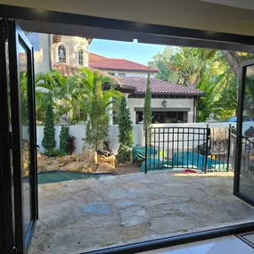 Folding Glass Door Hurricane Rated Florida Product Approved Impact Folding Door