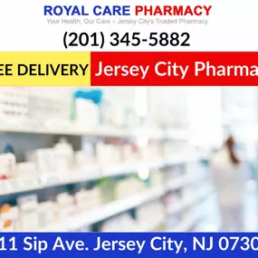 royal care pharmacy in jersey city offers free delivery