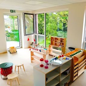 Raum im Fröbel-Kindergarten Drostebusch in Münster, © 2024 Fröbel e.V. Alle Rechte vorbehalten