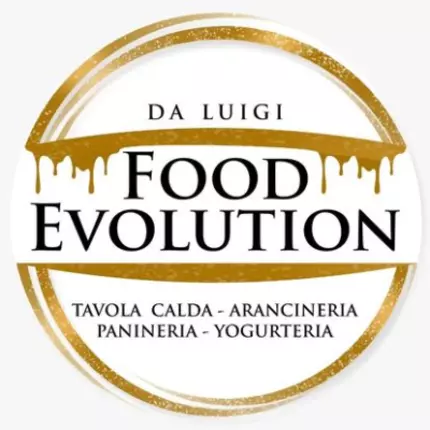 Logotipo de Food Evolution Tavola Calda Arancineria Panineria Yogurteria