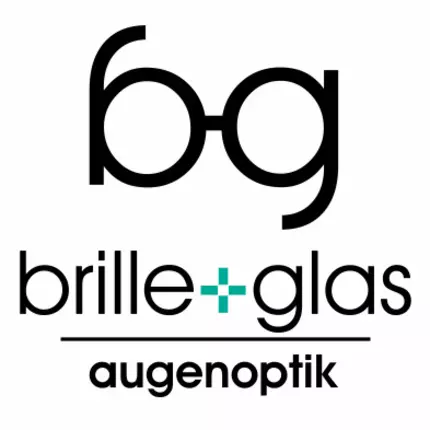 Logo van brille + glas augenoptik