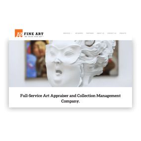 Website Design for Fine Art Appraiser in Boca Raton