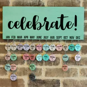 Celebrate calendar craft